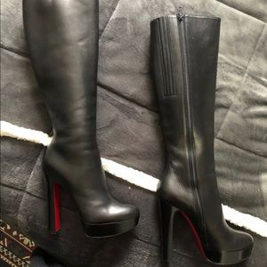 Christian Louboutin knee high sexy boots